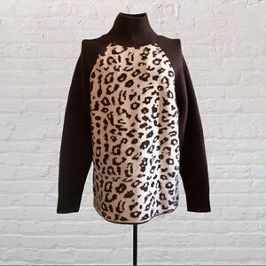 Blue B Animal print sweater